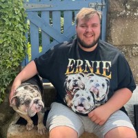 Personalised Vintage Pet Photo Tee Gift for Pet Lovers