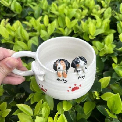 Personalised Pet Figure Mug Birthday Christmas Gift for Pet Lovers