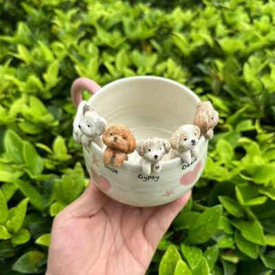 Personalised Pet Figure Mug Birthday Christmas Gift for Pet Lovers