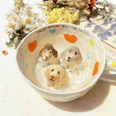 Personalised Pet Figure Mug Birthday Christmas Gift for Pet Lovers